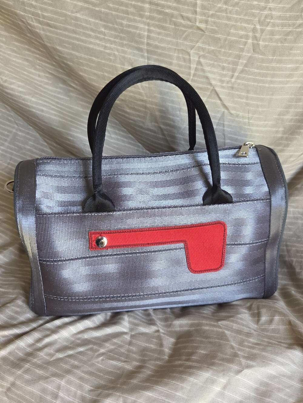 HTF Harveys Seatbelt Bags Love Letters Mailbox Shaped Handbag With 3P CNC